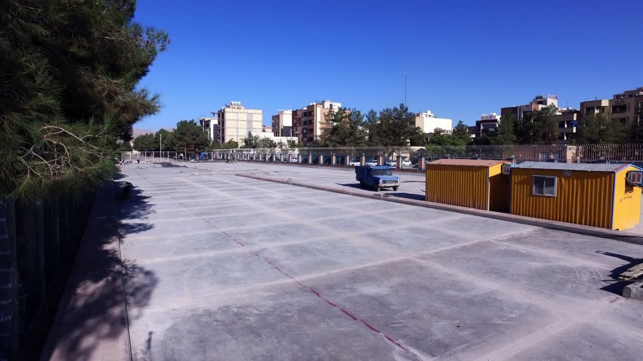 پیشرفت ۹۰ درصدی پروژه پارکینگ میدان شهید علیخانی
