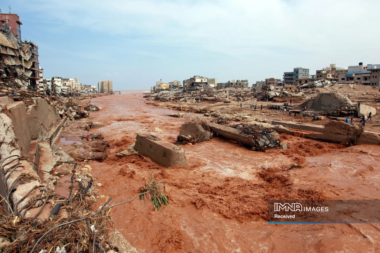 سیل در لیبی باعث ۳ روز عزای عمومی در مصر شد / اختصاص ۱۰ میلیون دلار برای کمک به سیل زدگان