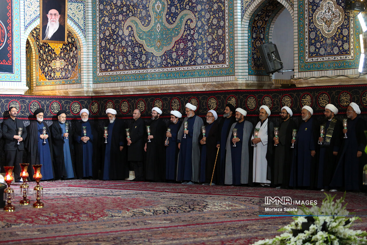 آیین خطبهخوانی، ضیافت اشکها و تجلی شکوه حماسه حسینی