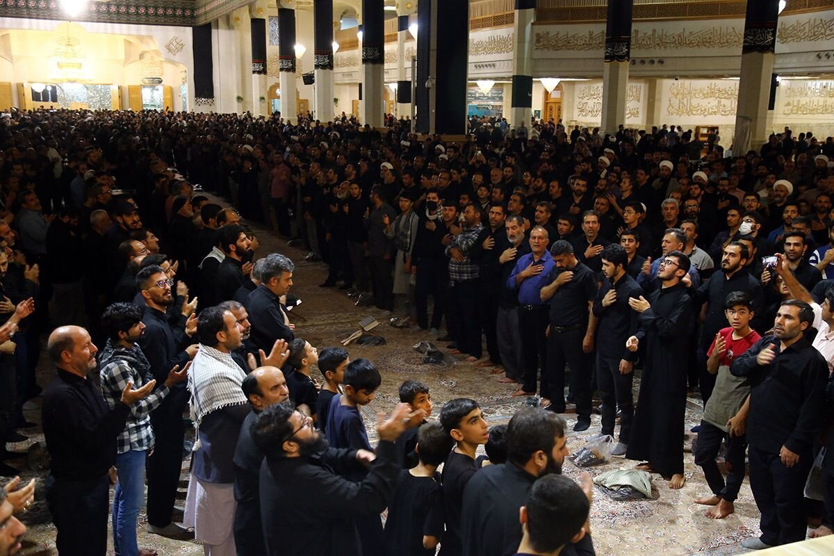 شهر کرامت در غم شاه خراسان