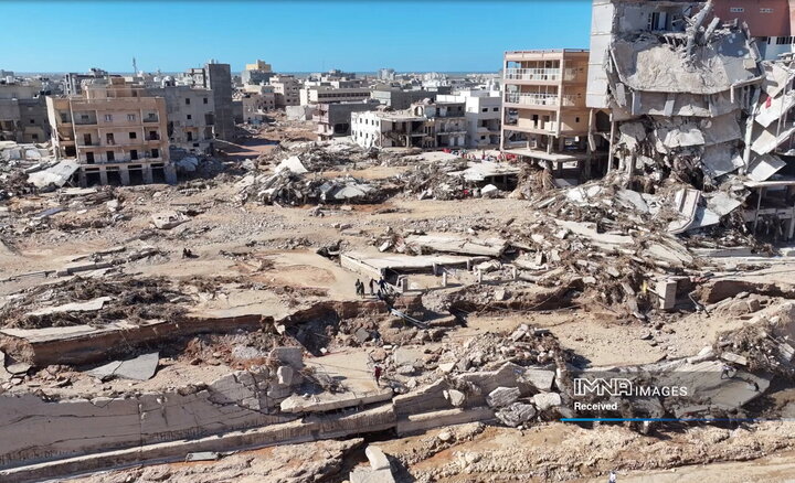 لیبی یک هفته پس از سیل