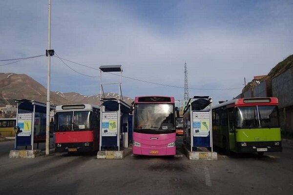 ارائه رایگان خدمات اتوبوسرانی شهر سنندج در نخستین روز مهر
