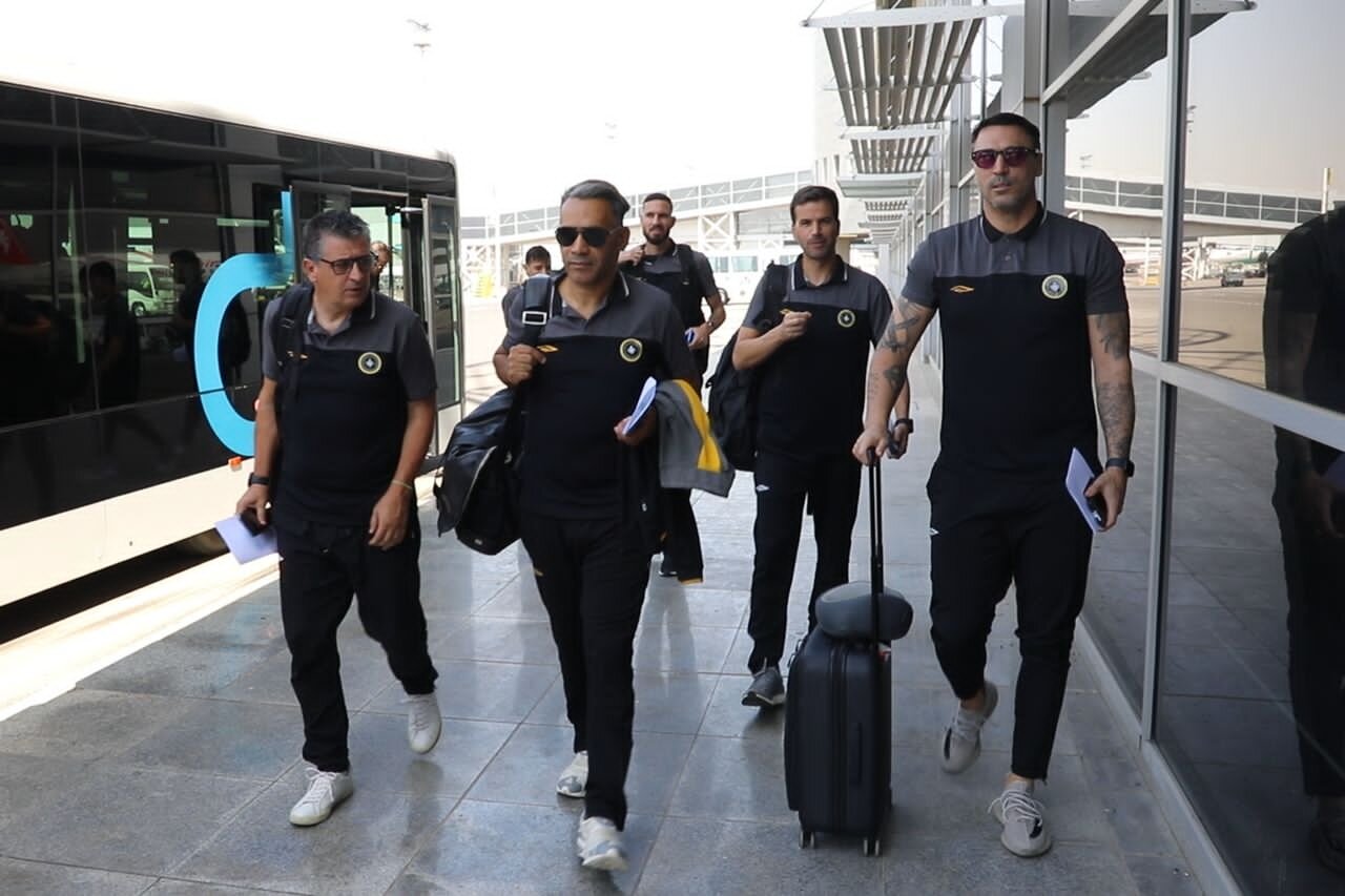 کاروان سپاهان وارد اربیل عراق شد + عکس