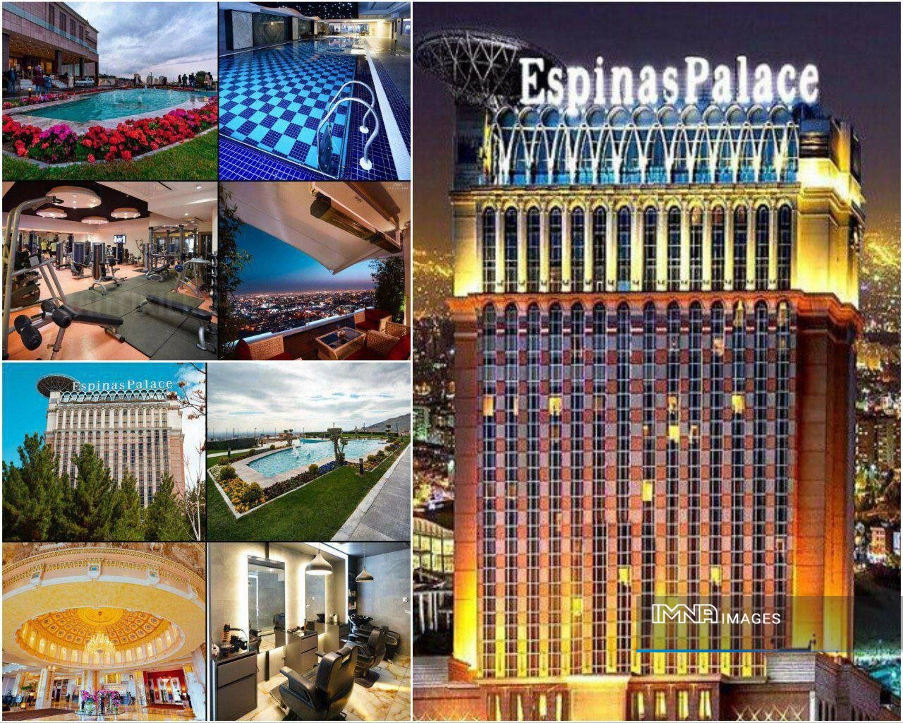 هتل محل اقامت رونالدو + عکس اسپیناس پالاس تهران و زمان ورود النصر به ایران
