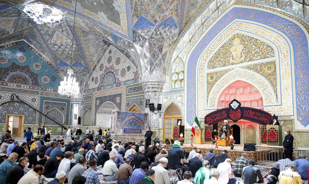 رواق امام خمینی؛ آئینه دار نورانی حرم مطهر رضوی