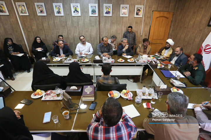 نشست خبری افتتاحیه کنگره شهدای استان و برنامه های هفته دفاع مقدس