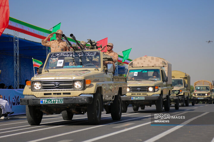ر‍ژه صلابت و اقتدار نیروهای مسلح در سمنان