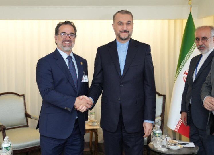 دیدار وزرای خارجه ایران و اکوادور در نیویورک