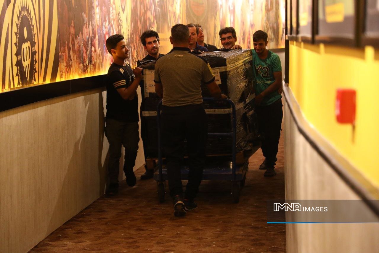 تجهیزات VAR به ورزشگاه نقشجهان رسید +عکس