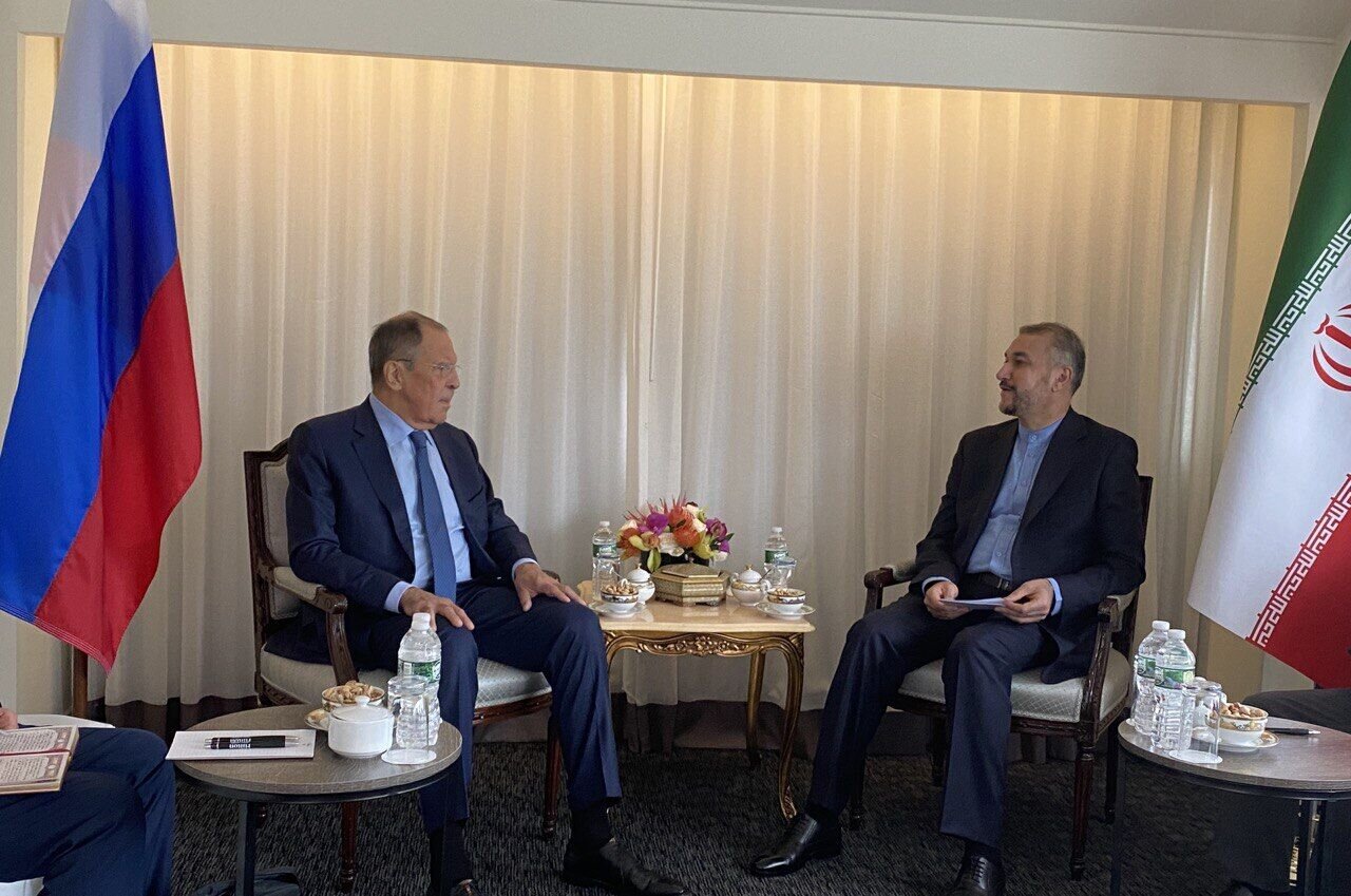 دیدار وزرای خارجه ایران و روسیه در نیویورک