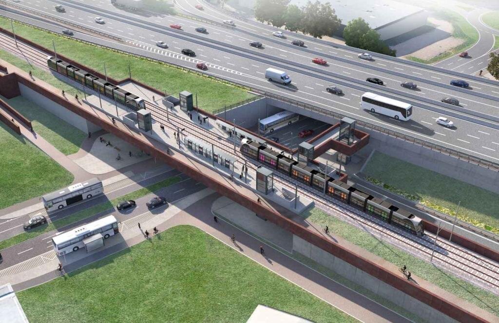 اتصال لوکزامبورگ به فرانسه با مسیر دوچرخه و تراموای سریعالسیر