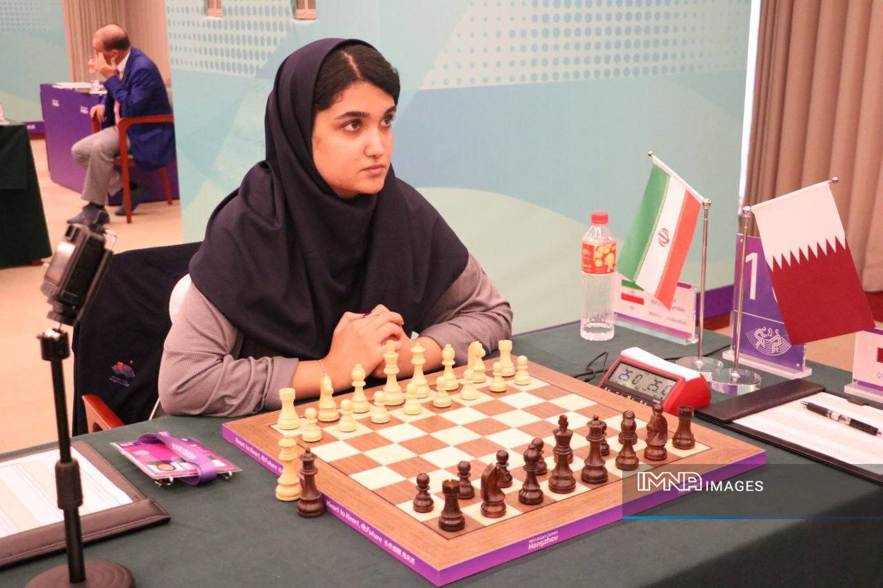 پیروزی هر ۳ شطرنج‌باز ایران در دومین بازی بخش رپید