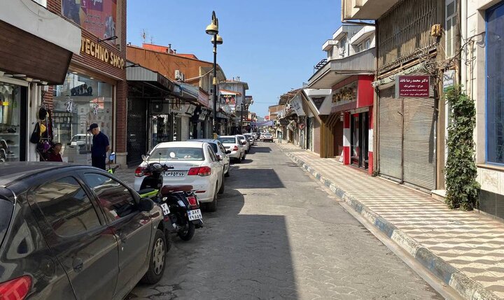 بهسازی خیابان سپه بندرانزلی پس از ۲۰ سال