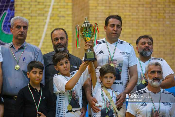 فینال مسابقات تابستانی والیبال کارکنان شهرداری اصفهان
