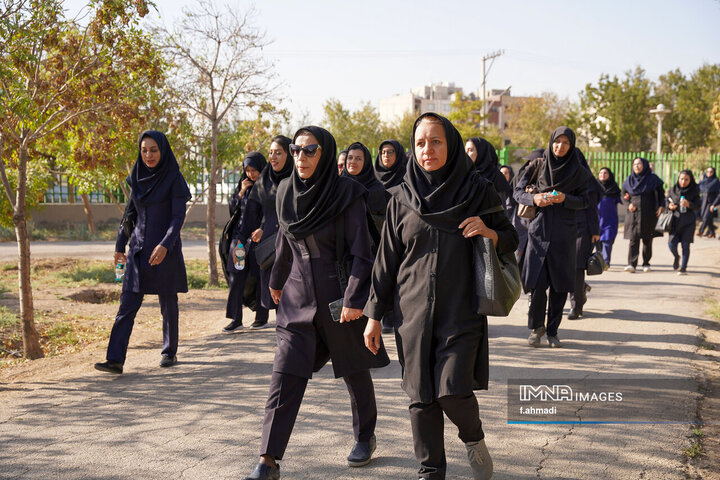 همایش پیاده‌روی بانوان شهرداری اصفهان