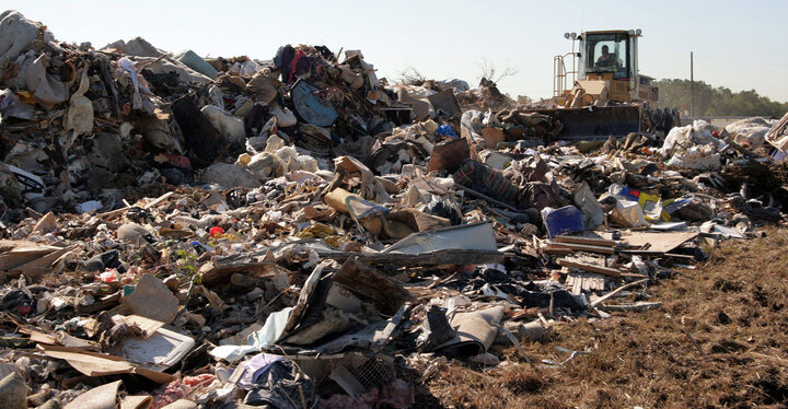 گسترش محل دفن زباله در تگزاس