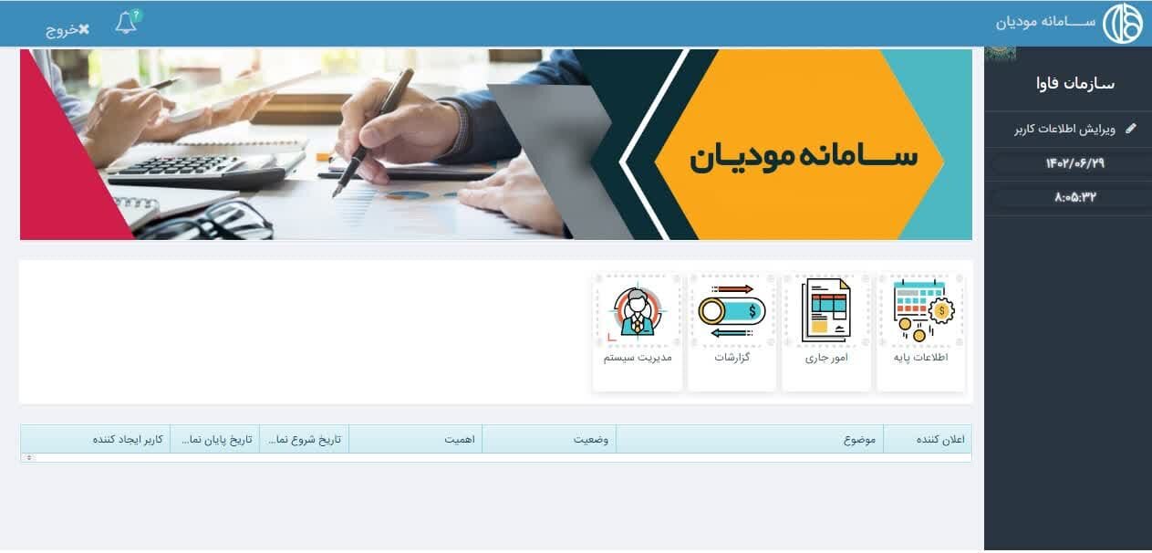 نرمافزار واسط مودیان توسط کارشناسان سازمان فاوا تولید شد