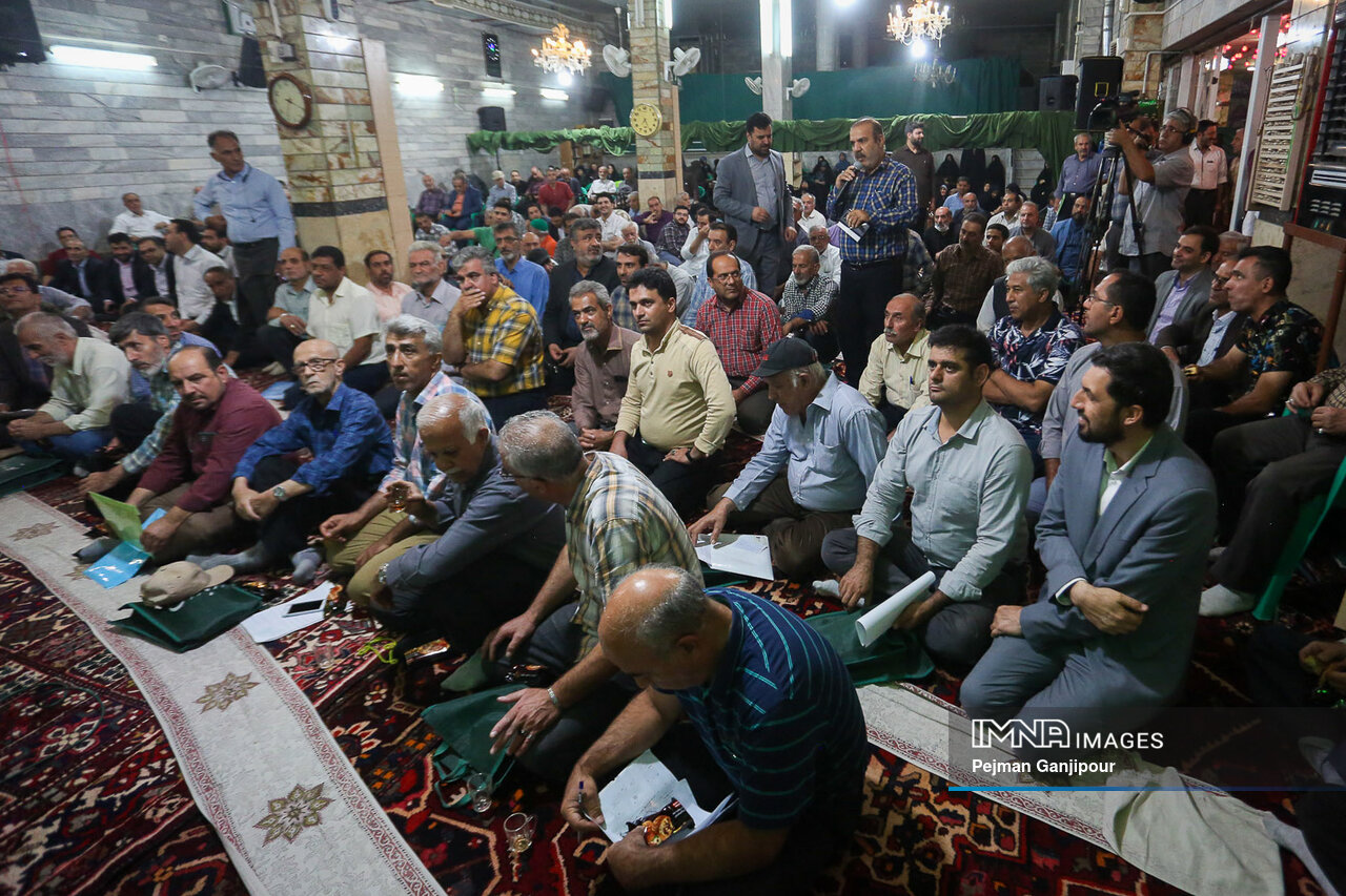 پنجمین «مردم سلام»، از پنجره مسجد «نورباران»