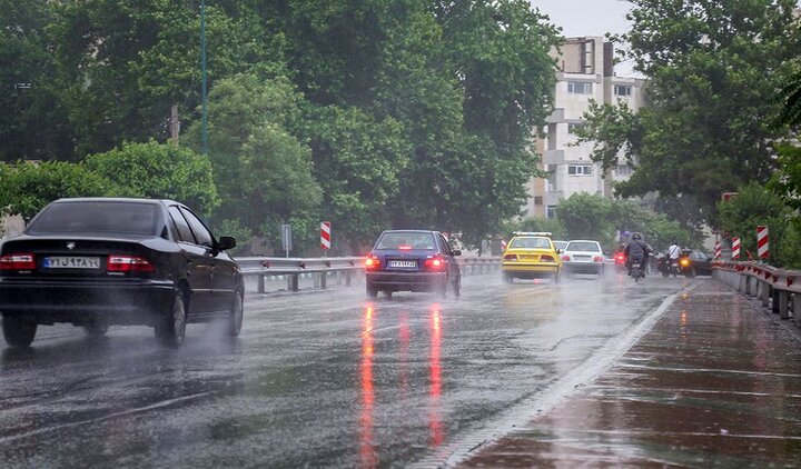 شدت بارندگی‌ها در کردستان کمتر می‌شود