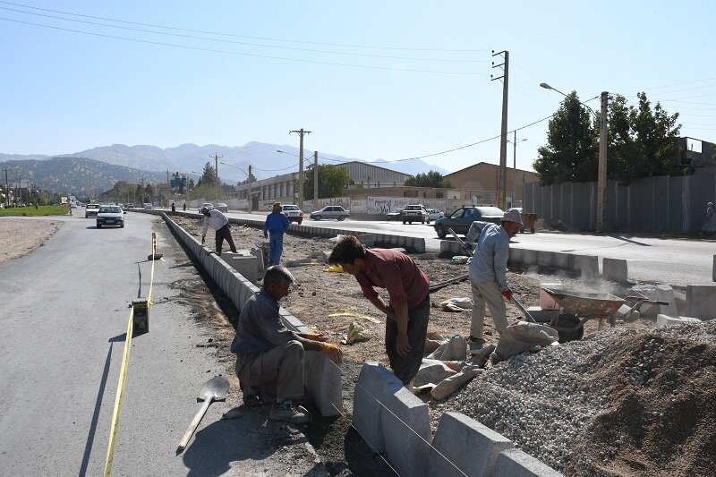 معابر خاکی محله شرفآباد یاسوج زیرسازی و آسفالت میشود