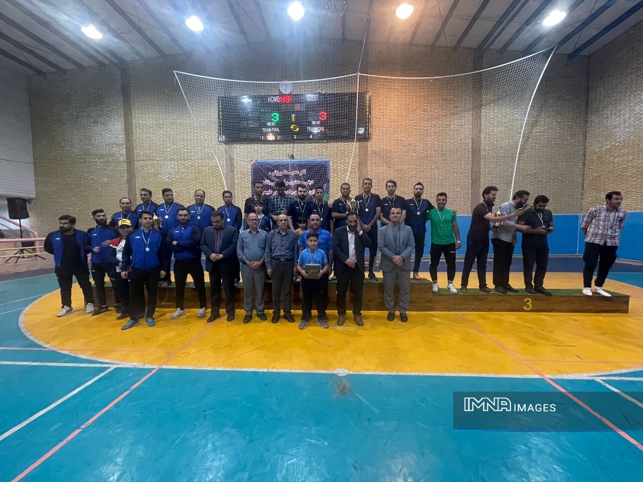پایان سیوسومین دوره رقابتهای فوتسال کارکنان شهرداری در اصفهان