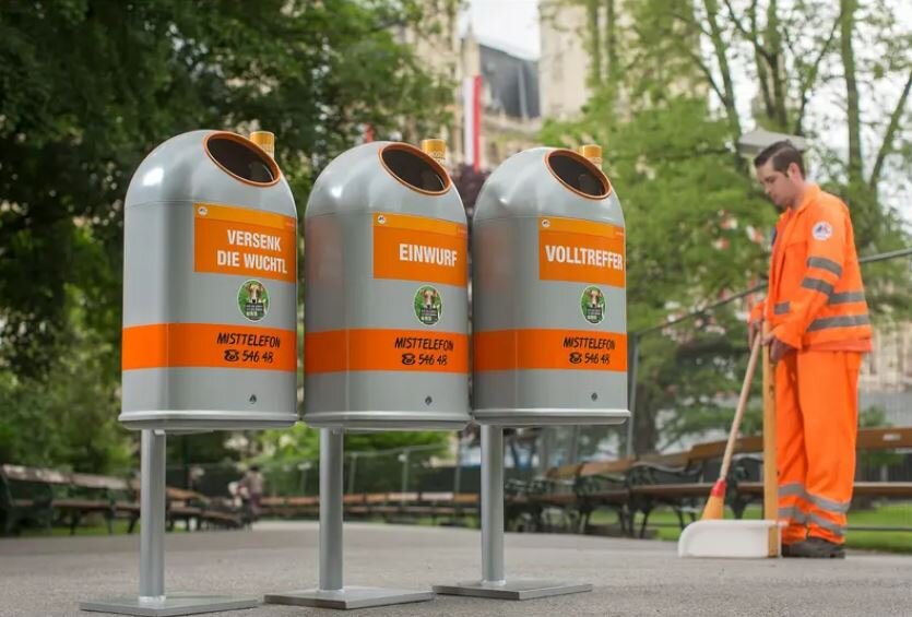 مدیریت زباله در اروپا و راهکار جالب اتریش