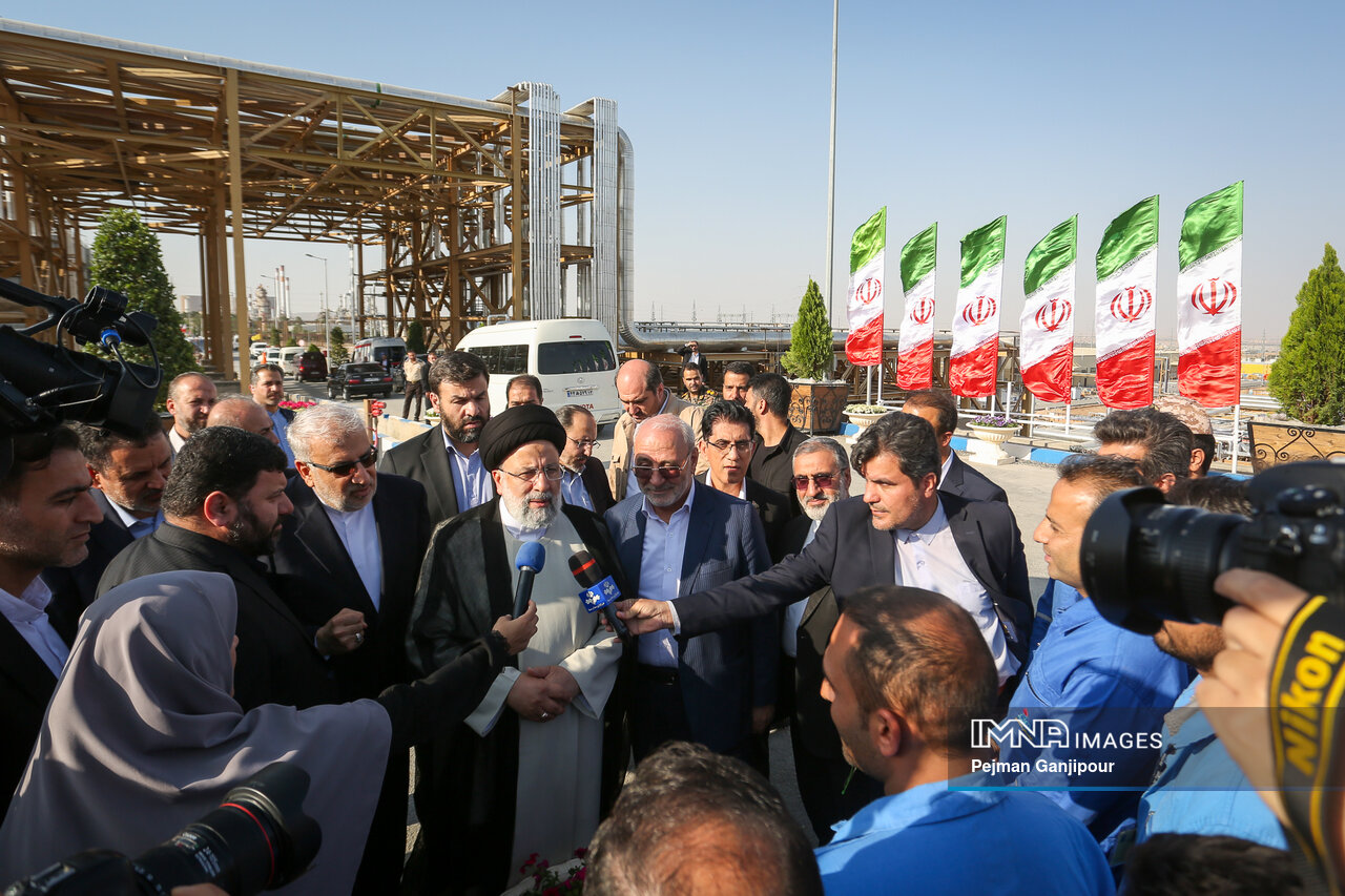 واحد تصفیه گازوئیل پتروپالایش اصفهان افتتاح شد