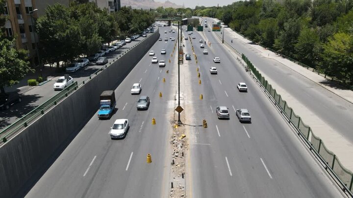 اجرای پروژه تعریض راستگرد بزرگراه صفه به بزرگراه شهید دستجردی