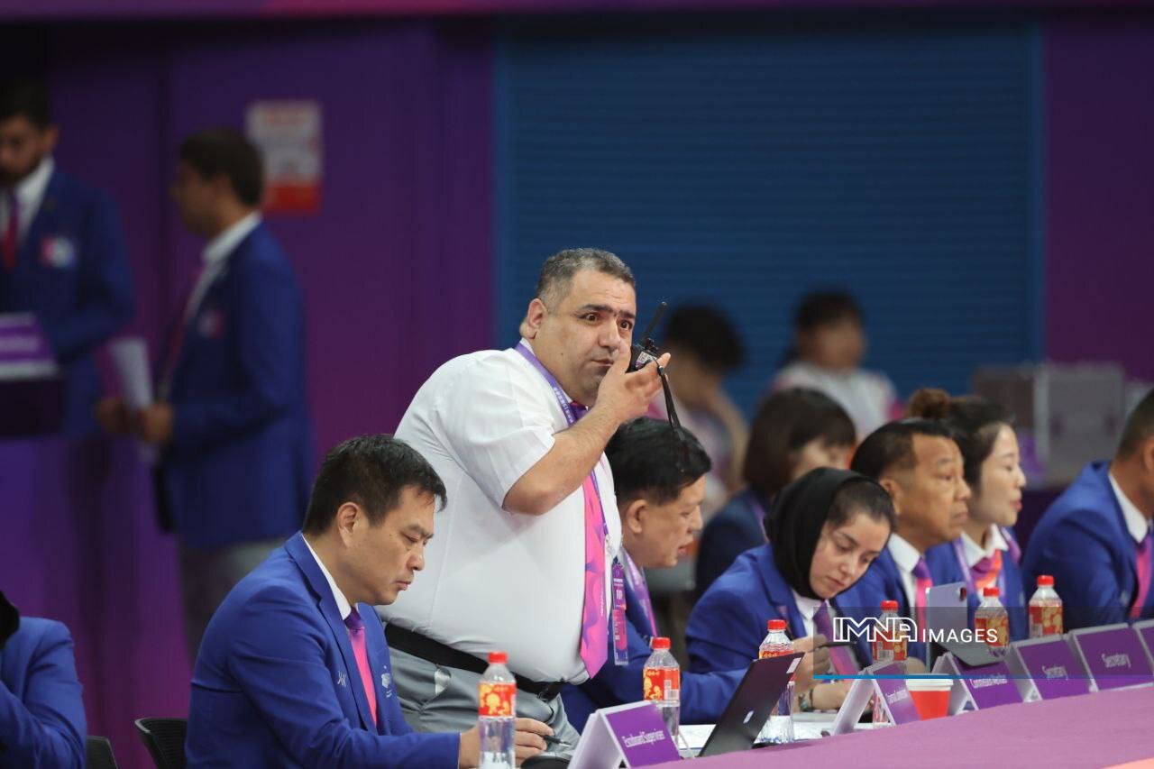 حضور نمایندگان ایران در هانگژو بهعنوان ناظر و هیئتژوری مسابقات کوراش