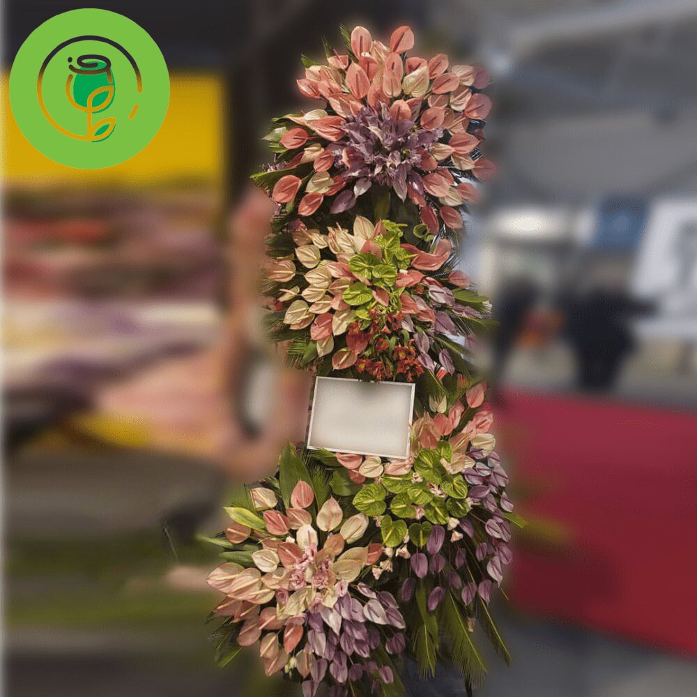 بهترین تاج گل‌های افتتاحیه در تهران (گلفروشی سامی گل)