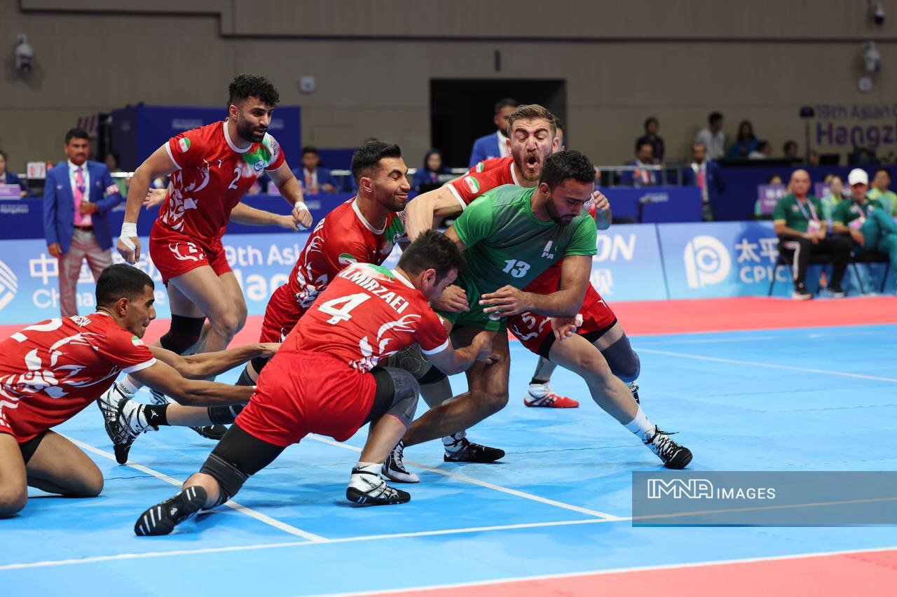 تیم ملی کبدی مردان ایران با پیروزی آغاز کرد