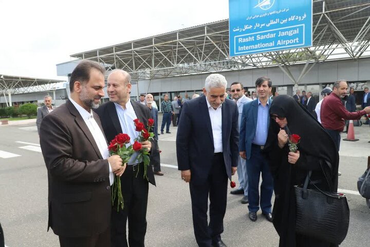 پیرغلامان حسینی ایران و ۸ کشور خارجی وارد رشت شدند