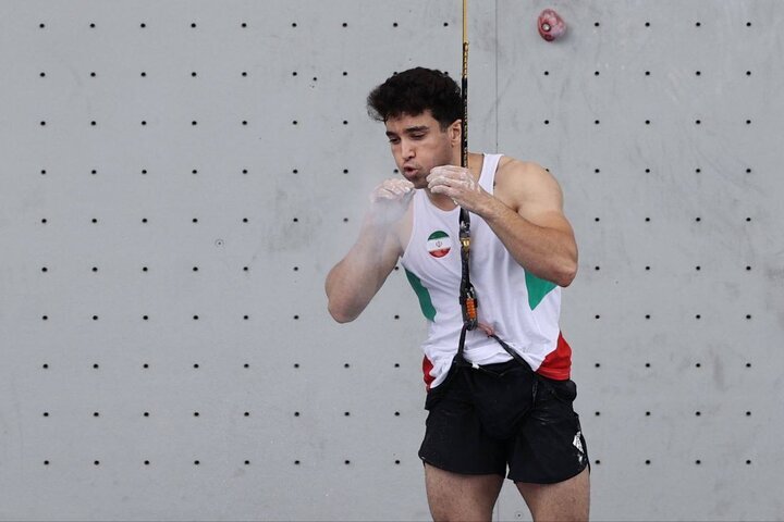 رضا علیپور در مسابقات سنگنوردی طلا گرفت