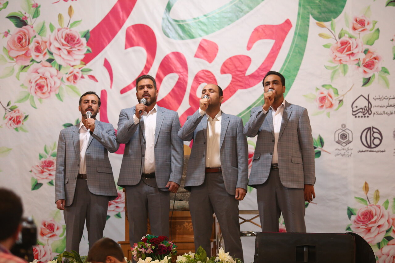 حرم حضرت زینب اختالرضا(ع) میزبان ارادتمندان پیامبر(ص) شد+ تصاویر