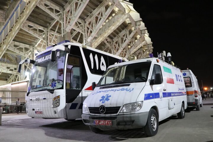 تیمهای امدادی و خودروهای نجات برای خدمترسانی به زائران اربعین اعزام شدند