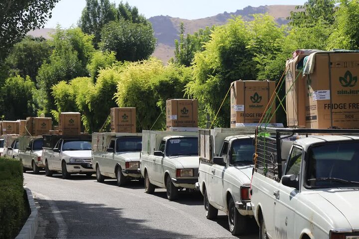 اهدای ۶۰ سری جهیزیه به نوعروسان تحت پوشش کمیته امداد استان اردبیل