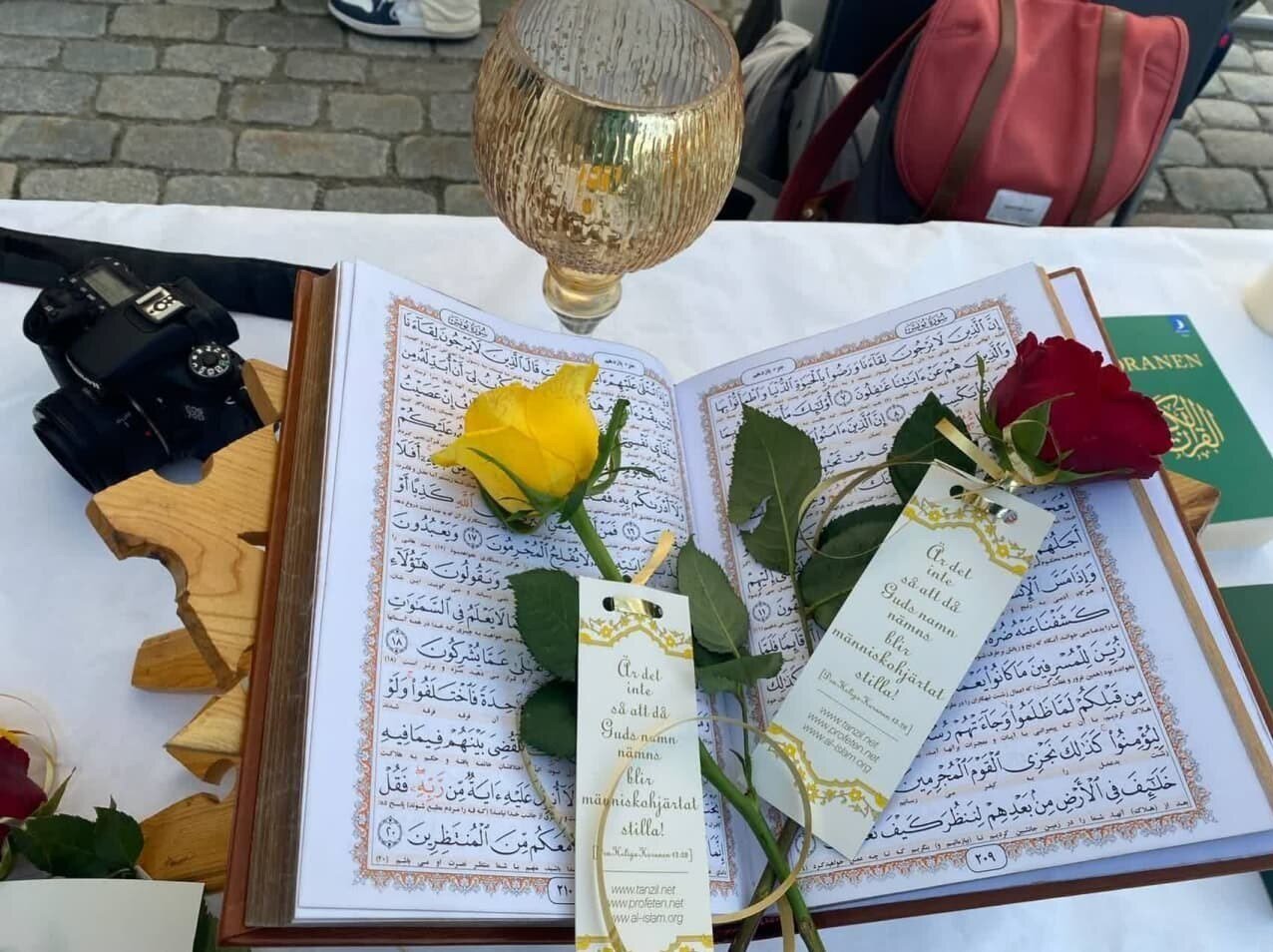 برگزاری نمایشگاه قرآن در جایی که قرآن سوزانده شد