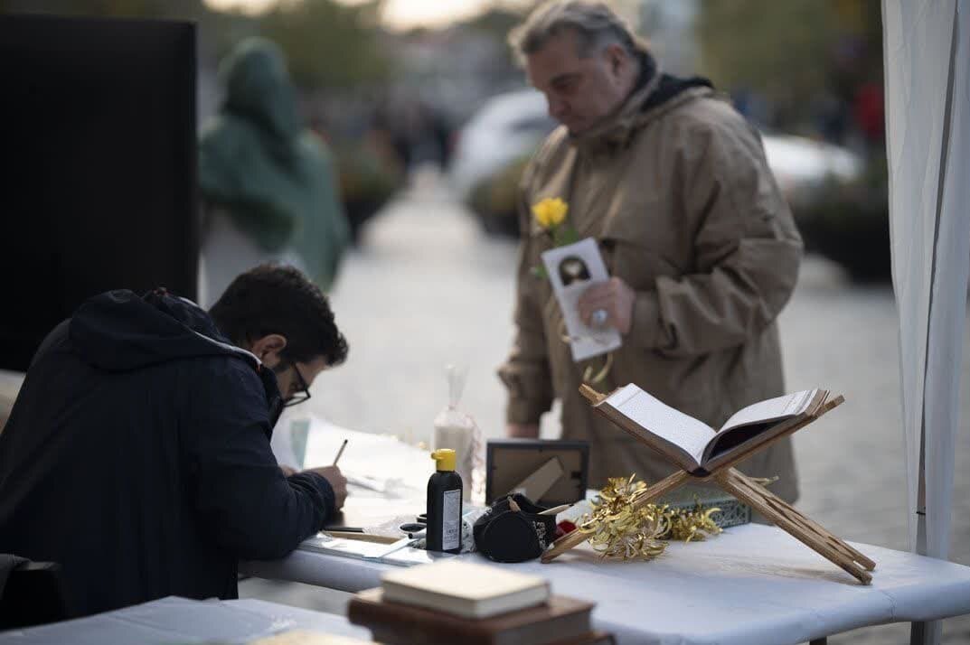برگزاری نمایشگاه قرآن در جایی که قرآن سوزانده شد