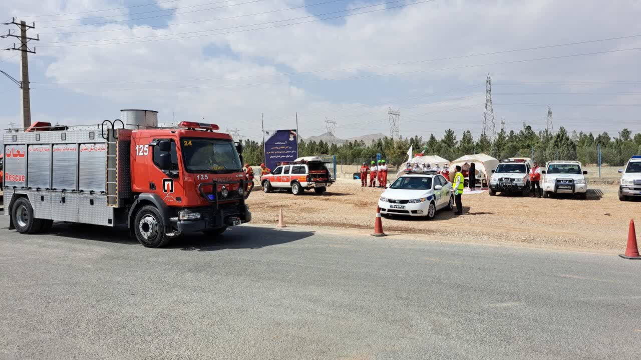 هشتمین مانور عملیاتی مدیریت بحران با هدف ایجاد آمادگی و بررسی ضریب آسیبپذیری برگزار شد