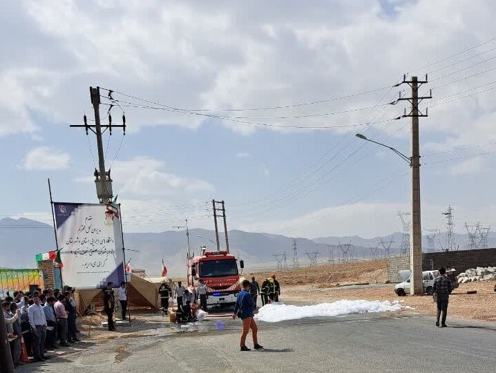 هشتمین مانور عملیاتی مدیریت بحران با هدف ایجاد آمادگی و بررسی ضریب آسیبپذیری برگزار شد