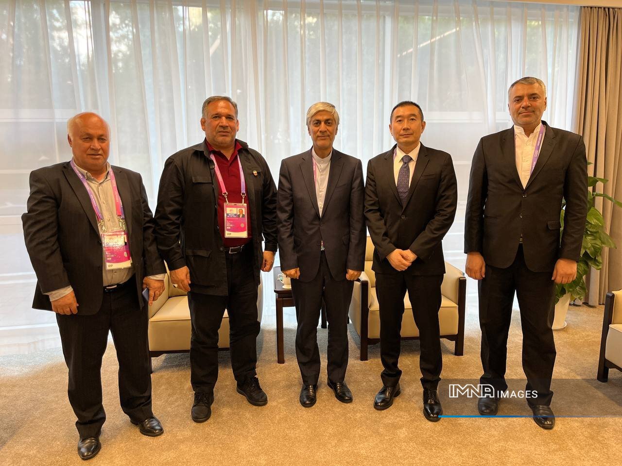 دیدار و گفتوگوی وزیر ورزشوجوانان ایران با رئیس فدراسیون اسکیت آسیا +عکس