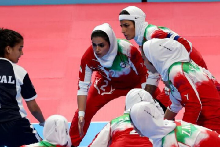 تیم ملی کبدی بانوان ایران به مدال برنز دست یافت