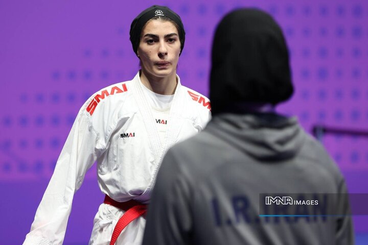 دست گلشادنژاد به مدال برنز مسابقات کاراته نرسید