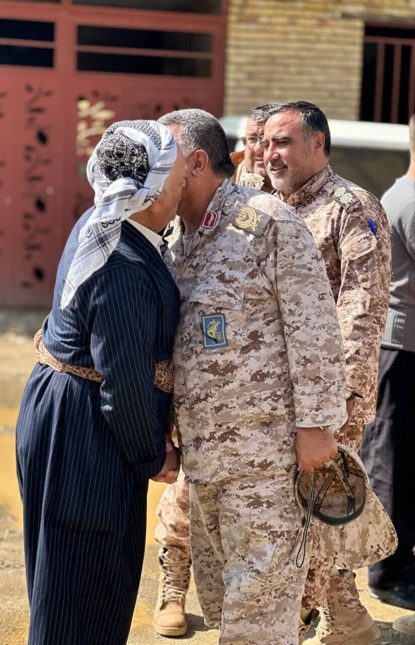 تقدیر مردم اهل سنت مناطق مرزی کُردنشین از فرمانده تیپ ۴۸ فتح کهگیلویه و بویراحمد