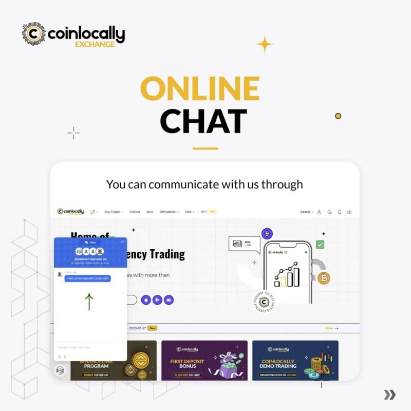 صرافی ارز دیجیتال کوین لوکالی + احراز هویت، امنیت و کسب درآمد Coinlocally