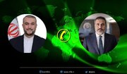 بررسی تحولات فلسطین در گفت‌وگوی تلفنی وزرای امور خارجه ایران و ترکیه