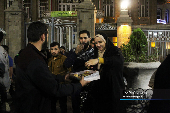 جشن پیروزی جبهه مقاومت در تبریز