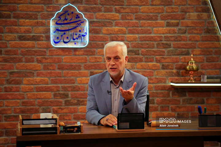 حضور شهردار اصفهان در استودیو سیمای شهر