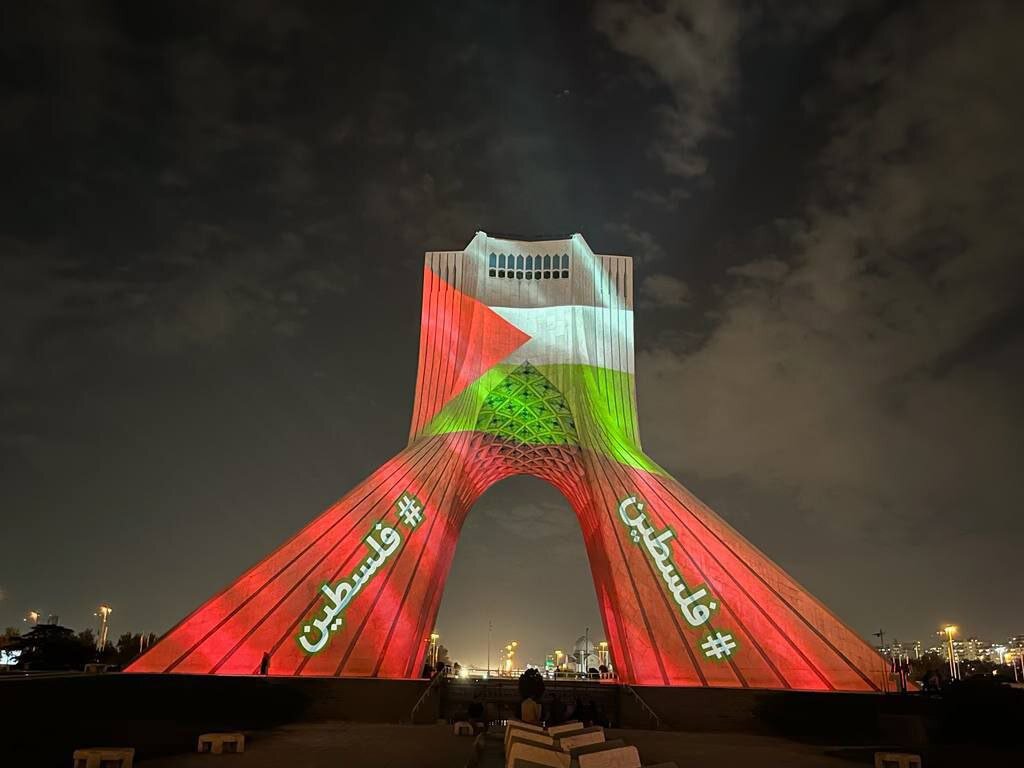 سلام مردم ایران بر پایان اسرائیل