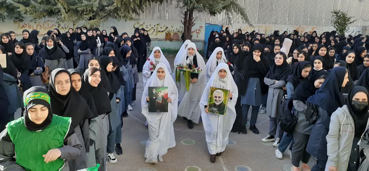 نواختن زنگ همبستگی با دانشآموزان فلسطین در مدارس کهگیلویه و بویراحمد